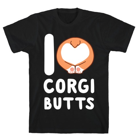 I Heart Corgi Butts T-Shirt
