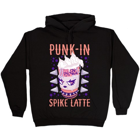 Punk-In Spike Latte Hooded Sweatshirt