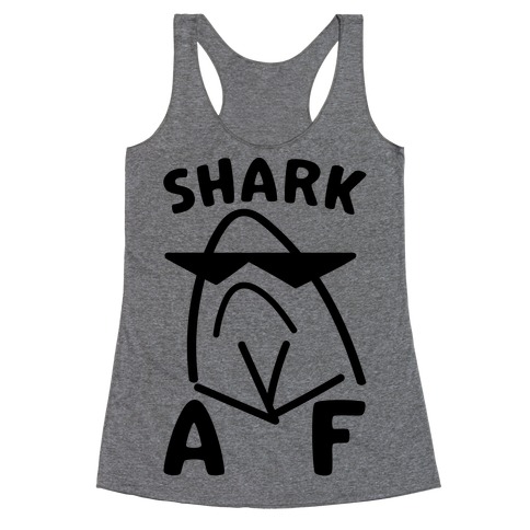 Shark AF Racerback Tank Top