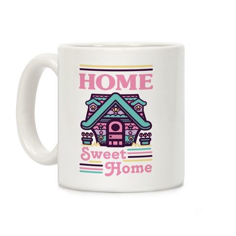 Home Sweet Home Mermaid Series Exterior Coffee Mug