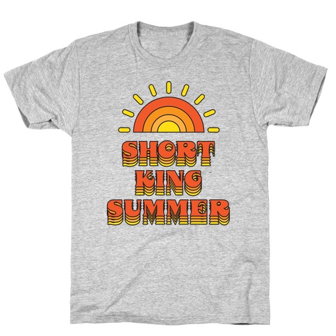 Short King Summer Sunset T-Shirt