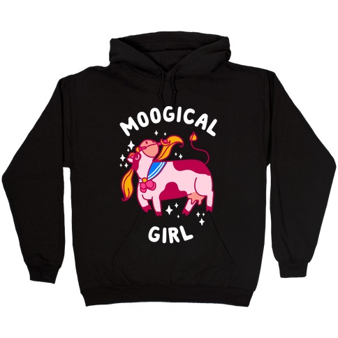 Moogical Girl Hooded Sweatshirt