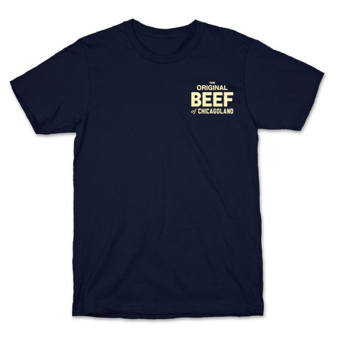 Orginal BEEF of Chicagoland Small Logo T-Shirt