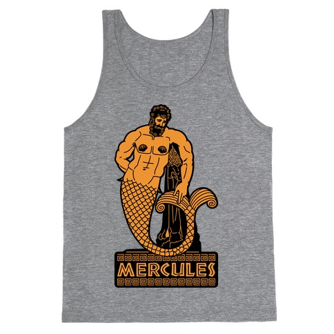 Mercules Merman Hercules Parody Tank Top