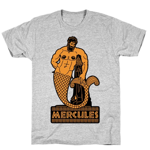 Mercules Merman Hercules Parody T-Shirt