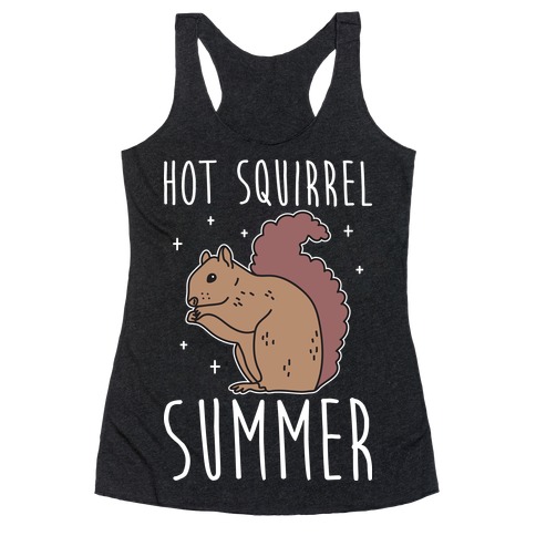 Hot Squirrel Summer Racerback Tank Top