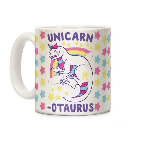 Unicarnotaurus - Unicorn Carnotaurus Coffee Mug