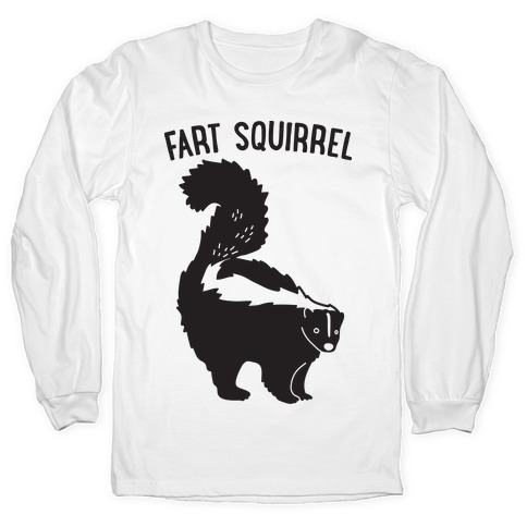 Fart Squirrel Shirt Funny Skunk Tee Amazing Gift for Skunk 