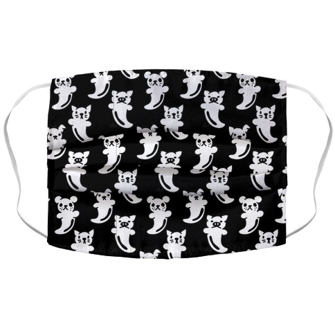 Ghost Animals Pattern Accordion Face Mask
