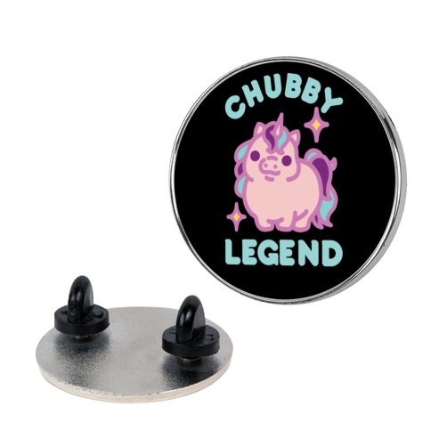 Chubby Legend Unicorn Pin