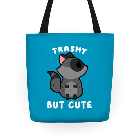 Trashy But Cute Raccoon Tote