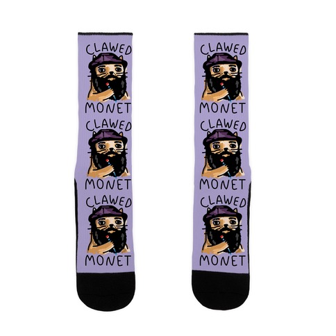 Clawed Monet Sock