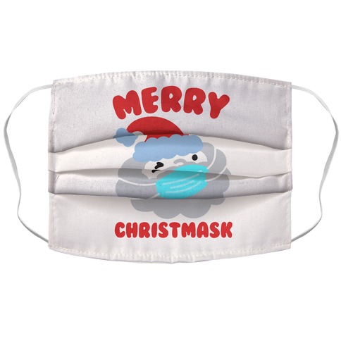 Merry Christmask Accordion Face Mask