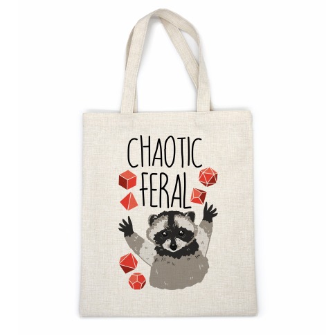 Chaotic Feral Casual Tote