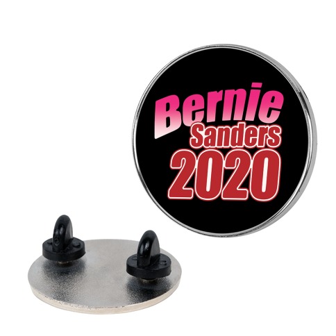 Bernie Sanders 2020 Jojo's Bizarre Adventure Parody White Print Pin