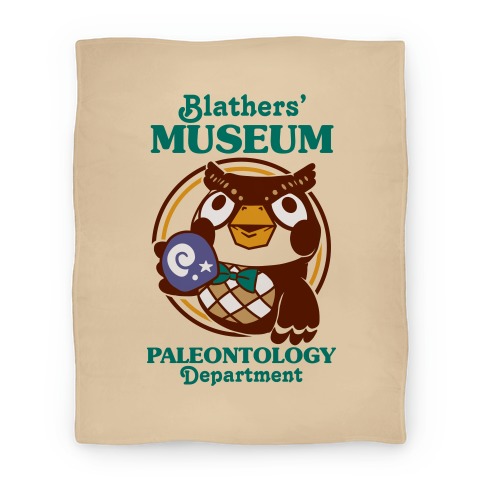 Blathers' Museum Paleontology Department Blanket