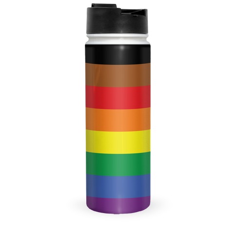 Gay Pride Flag Travel Mug