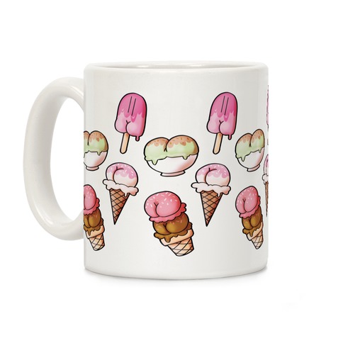 Ice Cream Butts Coffee Mug