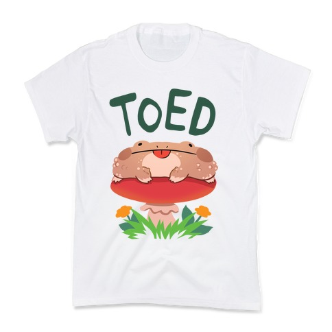 Toed Derpy toad Kids T-Shirt