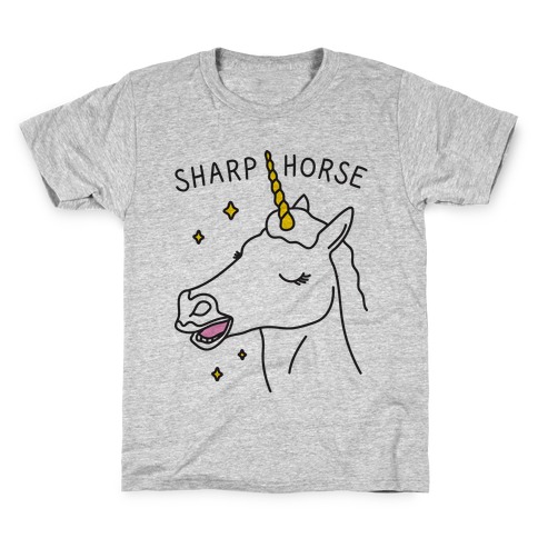 Sharp Horse Kids T-Shirt