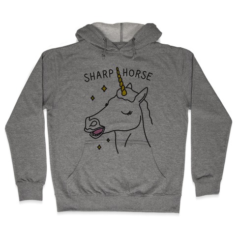 Sharp Horse Hooded Sweatshirt