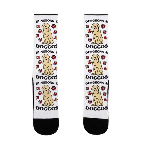 Dungeons & Doggos Sock