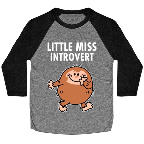 Little Miss Introvert Baseball Tee