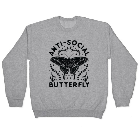 Anti-Social Butterfly Pullover