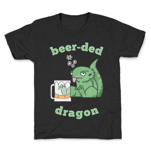 Beer-ded Dragon Kids T-Shirt