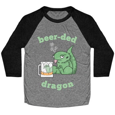 Beer-ded Dragon Baseball Tee