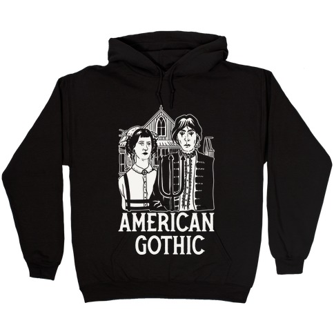 American Gothic Mall Goths Hooded Sweatshirt