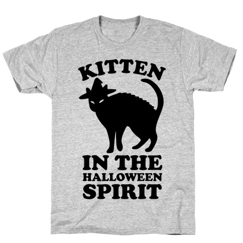 Kitten In The Halloween Spirit T-Shirt