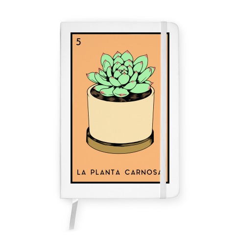 La Planta Carnosa Succulent Loteria Notebook