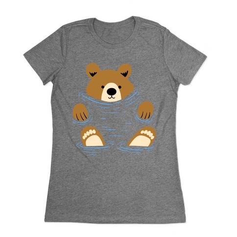 River Bear Womens T-Shirt