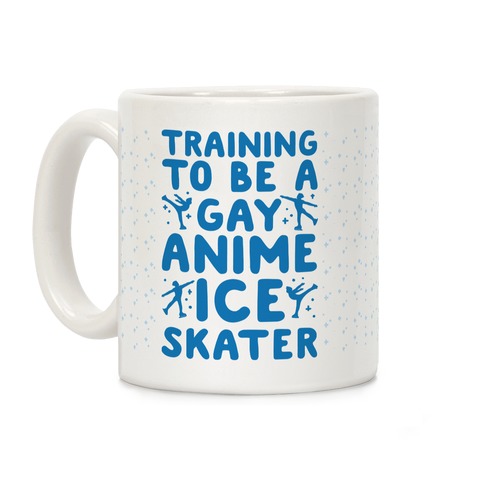 Training To Be A Gay Anime Ice Skater Coffee Mug