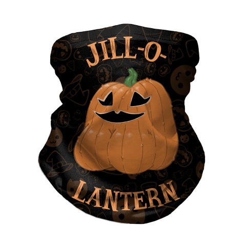 Jill-O-Lantern Neck Gaiter