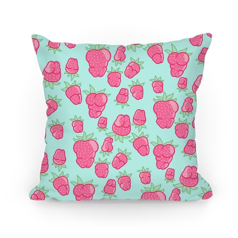 Strawberry Peens Pattern Pillow
