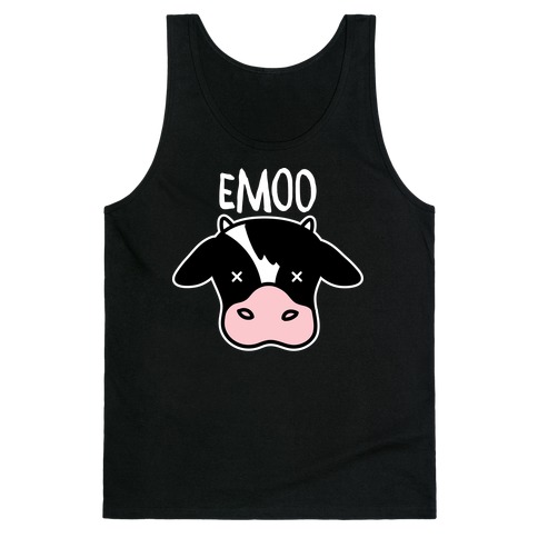 Emoo Emo Cow Tank Top
