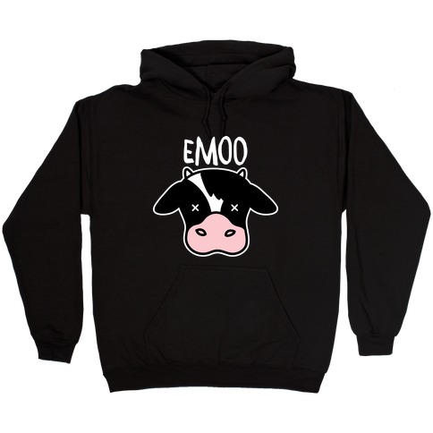 Emoo Emo Cow Hooded Sweatshirt
