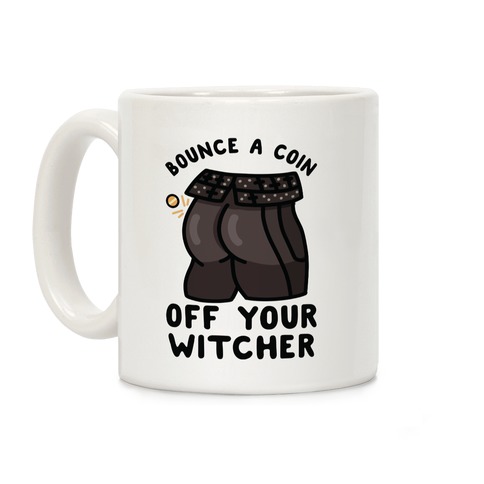 Bounce a Coin Off Your Witcher Coffee Mug