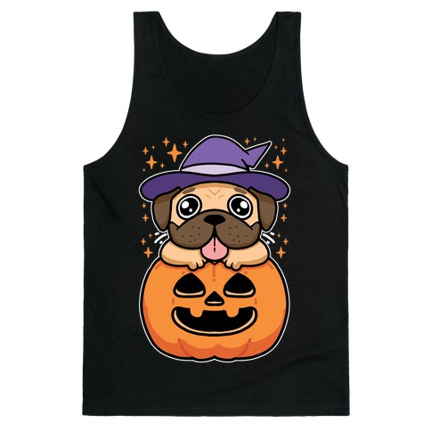 Halloween Pug Tank Top