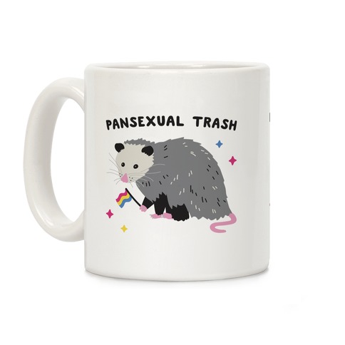 Pansexual Trash Opossum Coffee Mug