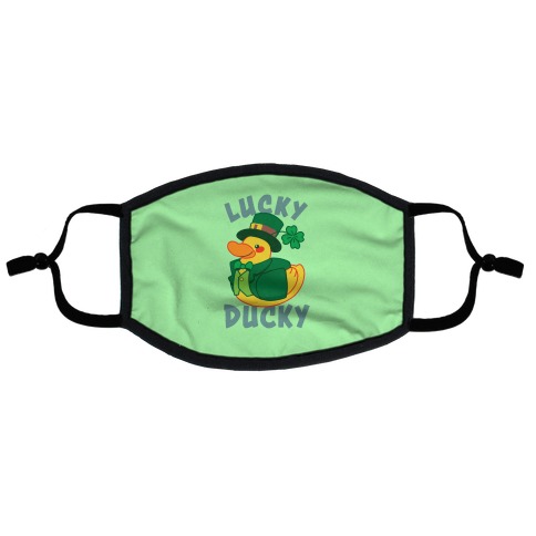 Lucky Ducky Flat Face Mask