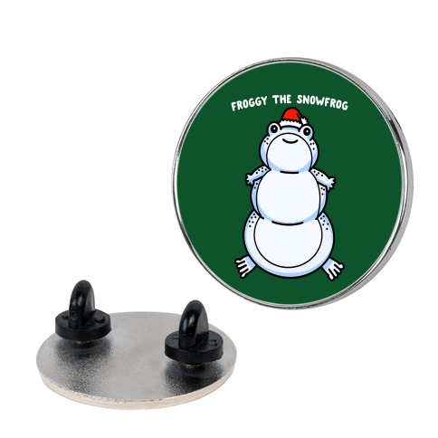 Froggy The Snowfrog Pin