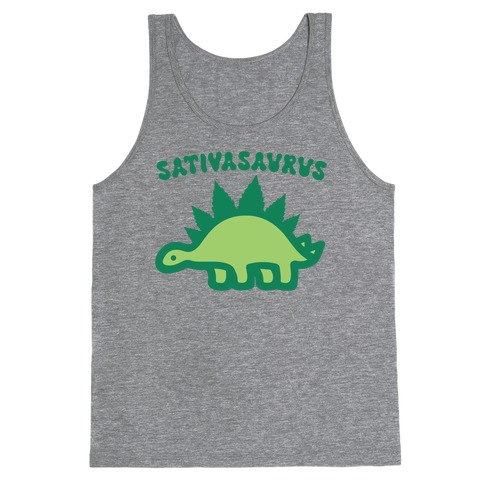 Sativasaurus Dinosaur Tank Top