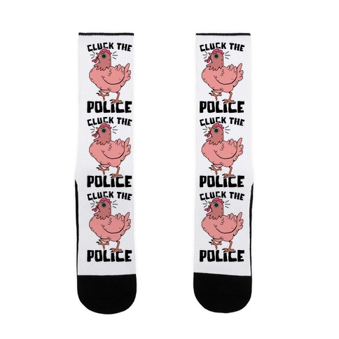 Cluck The Police Sock
