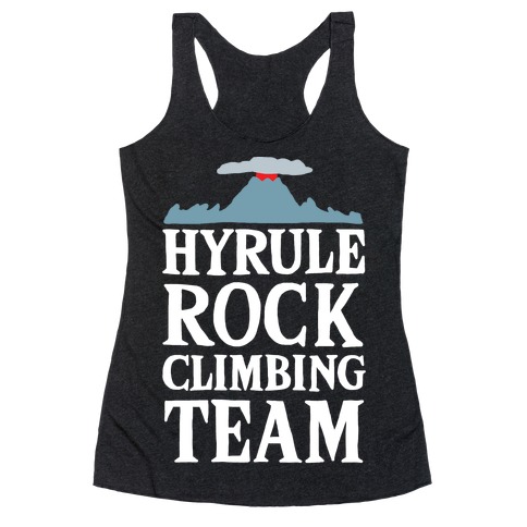 Hyrule Rock Climbing Team Racerback Tank Top