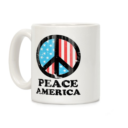 Peace America Coffee Mug