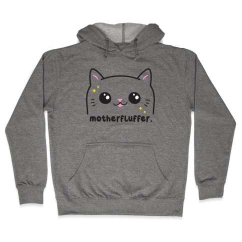 Cuss Cat Motherfluffer Hooded Sweatshirt
