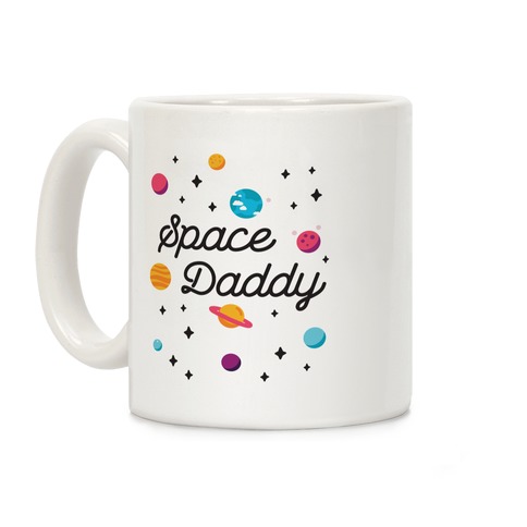 Nostalgic Space Daddy Coffee Mug